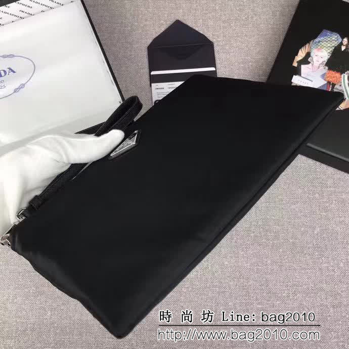 PRADA普拉達 專櫃同步 最新款式 限量版 時尚男士手包 2NH006 DD1249